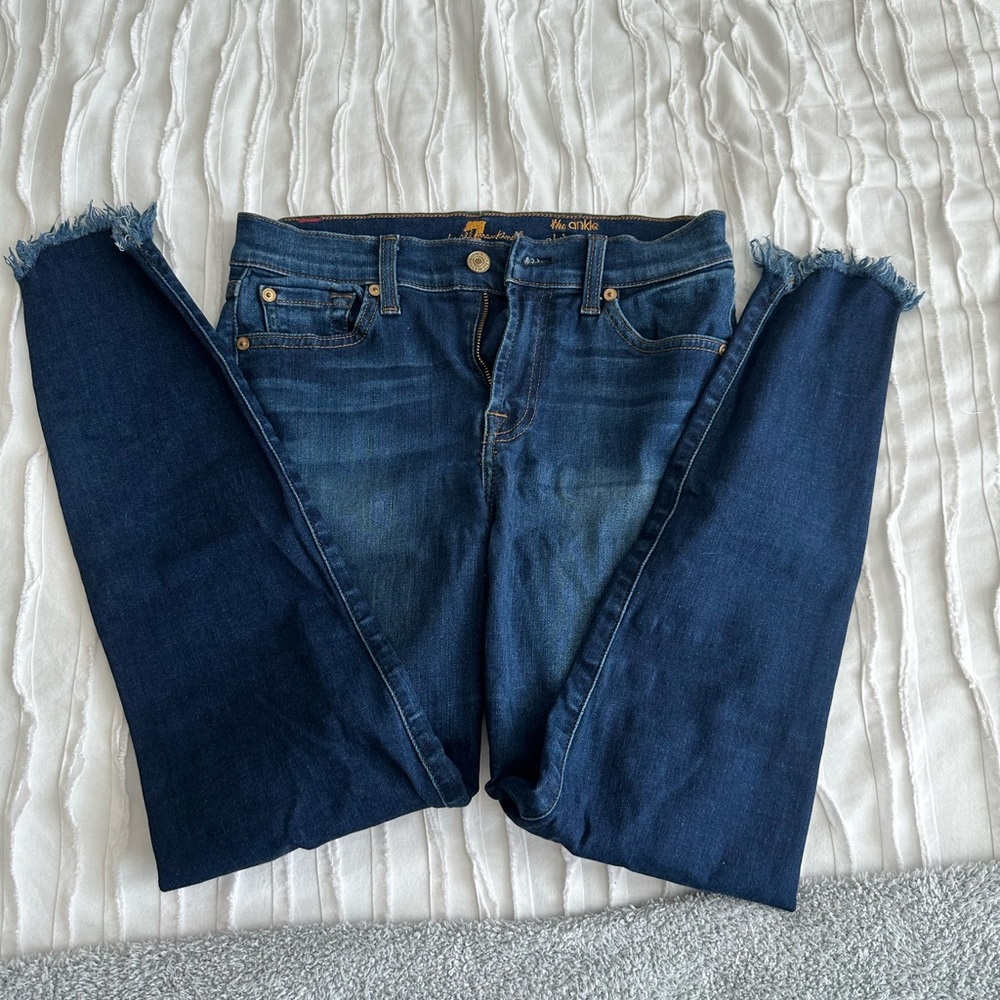 7 For All Man Kind Skinny Jeans